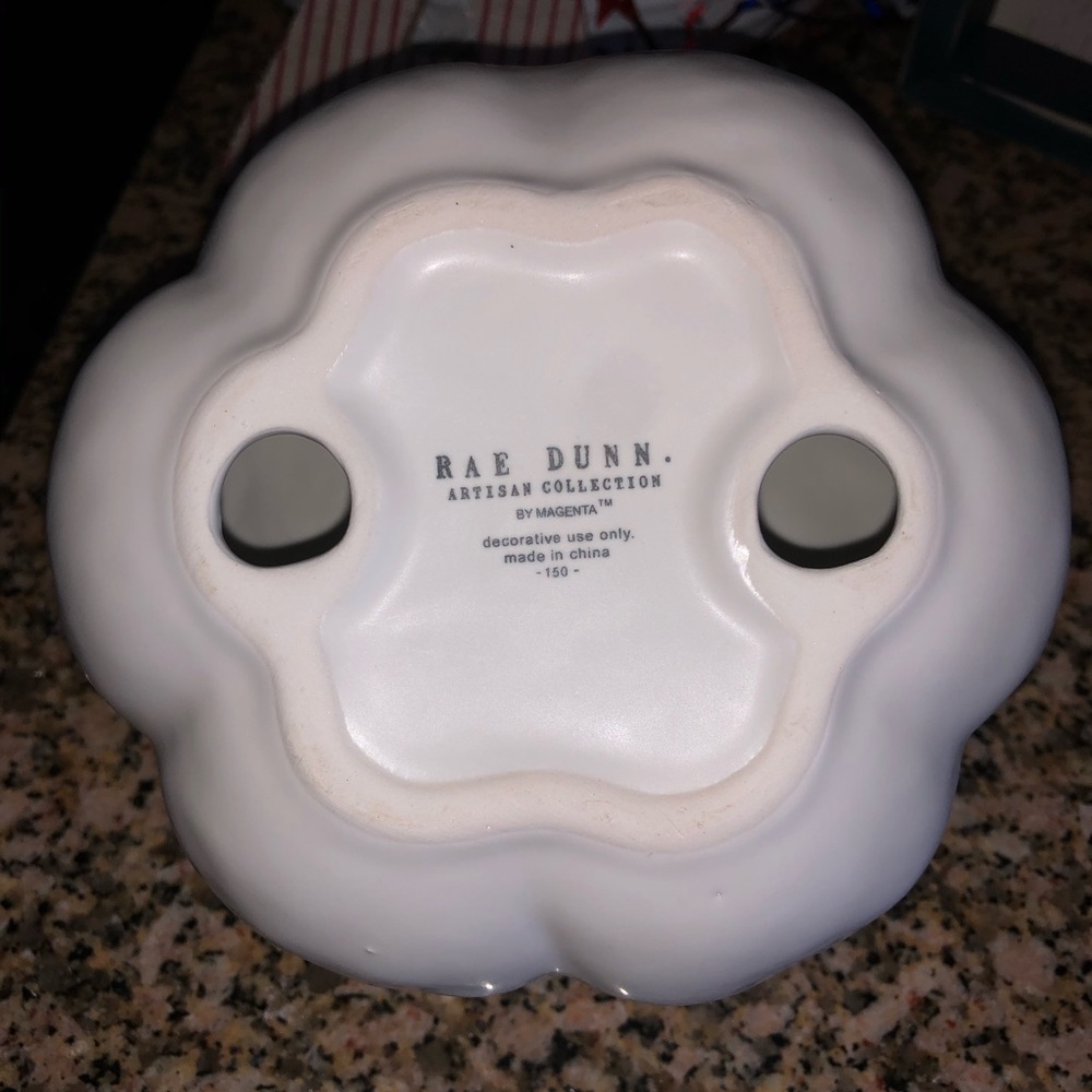 NWT RAE DUNN “Blessed” Small Ceramic Pumpkin - Picture 4 of 4